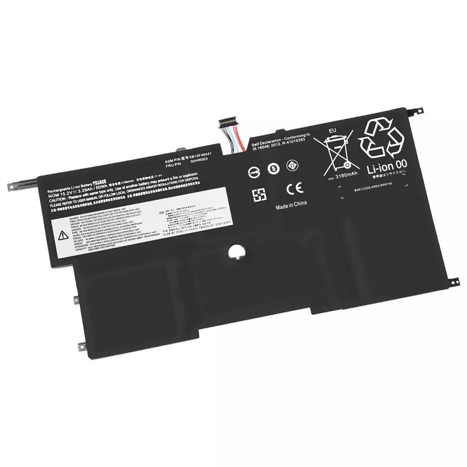 New Compatible Lenovo ThinkPad Carbon X1 Gen 3 2015 Battery 50Wh 00HW002 00HW003 Lenovo