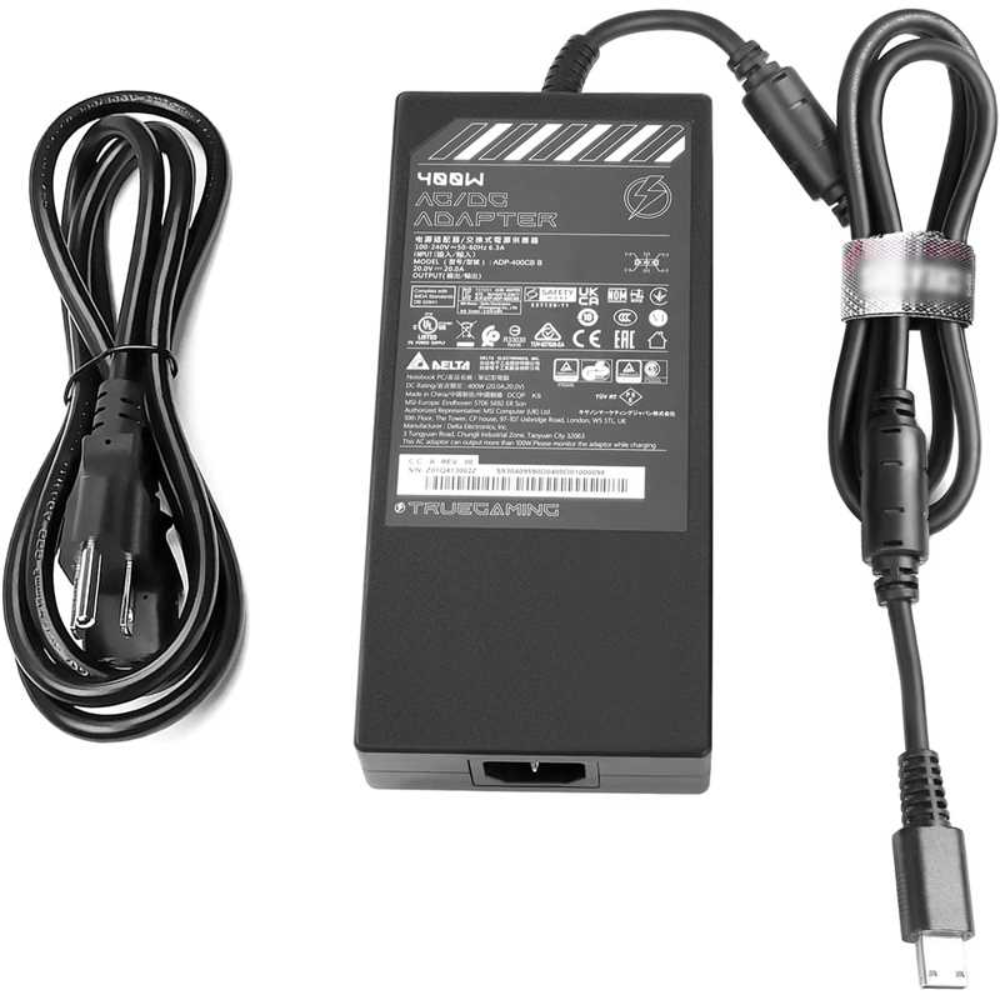 Original MSI 400W TITAN 18 HX A14VIG-041NL A14VIG-042BE Adapter Charger Cord MSI