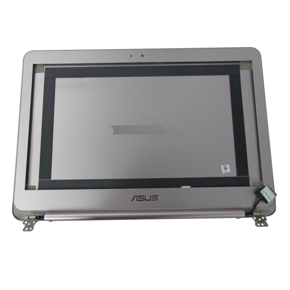 New Asus Zenbook UX305F Silver Lcd Back Cover w/ Bezel Hinges & Cables