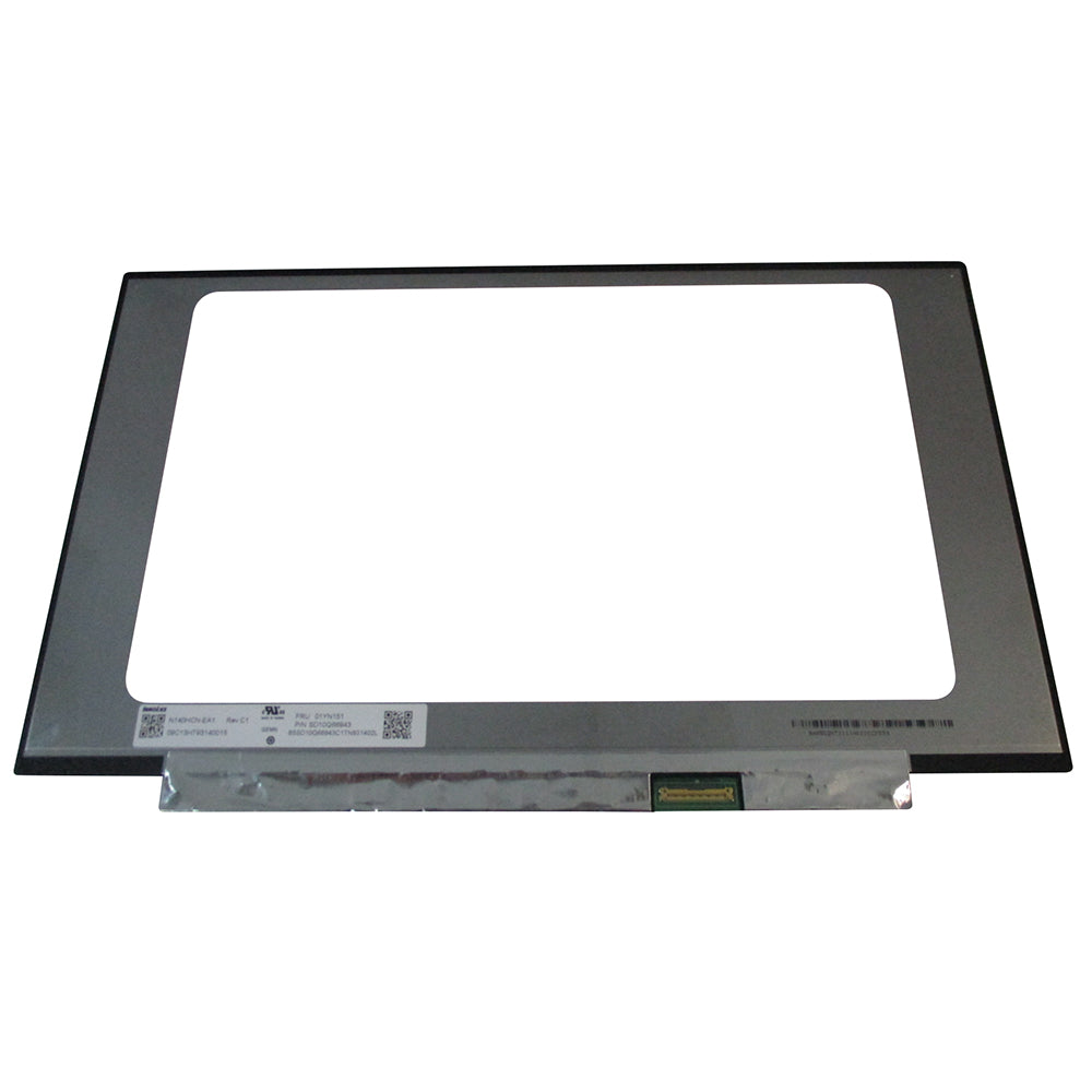 New Lenovo 5D11B39776 5D11D20975 B140HAK03.2 Lcd Touch Screen 14" FHD 40 Pin Narrow