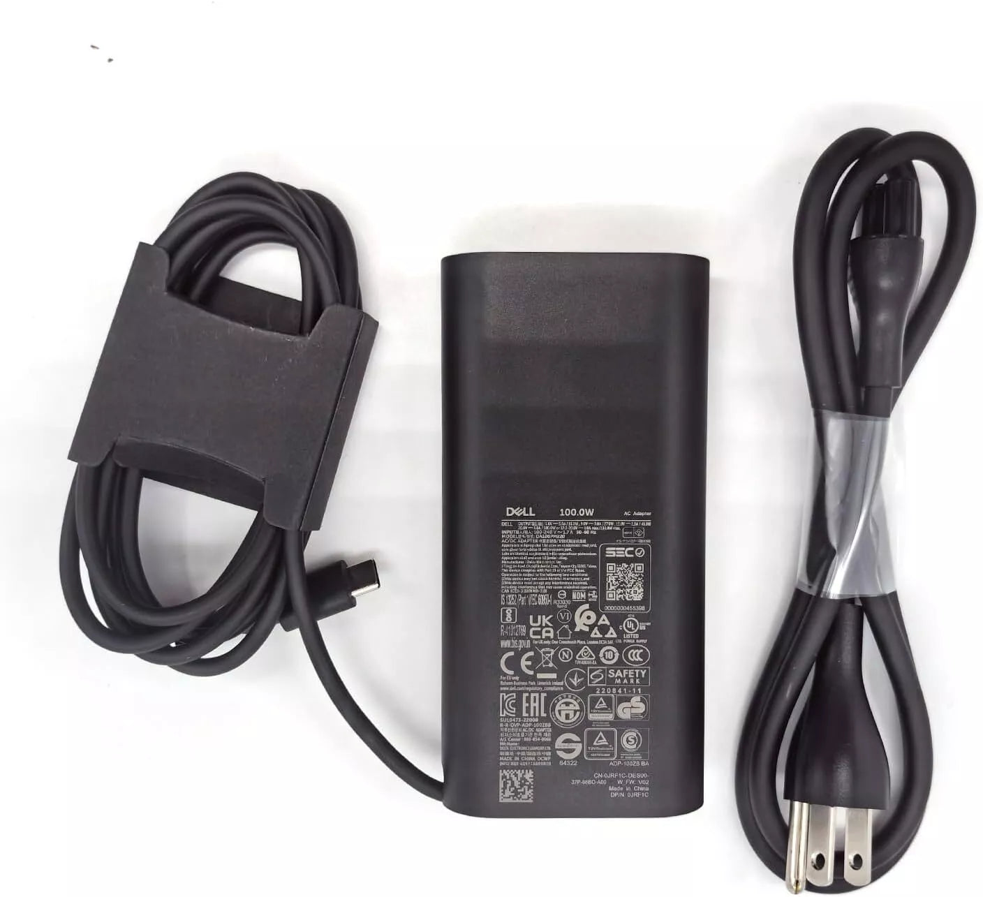 New Genuine Dell 100 Watt USB-C Charger AC Adapter DA100PM220 LA100PM220 17P6N JRF1C 4CTDC