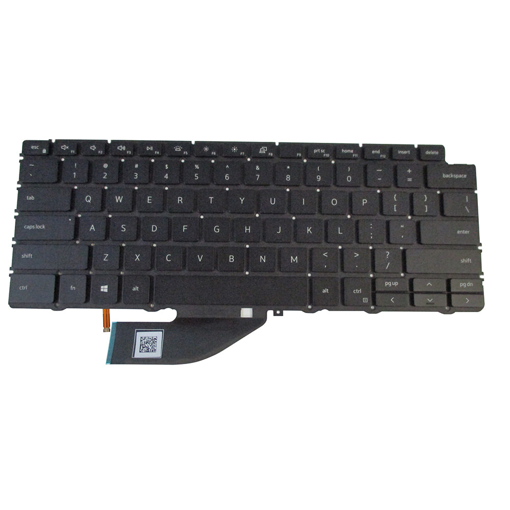 New Dell XPS 13 7390 2-in-1 Black Backlit Keyboard 4J7RW