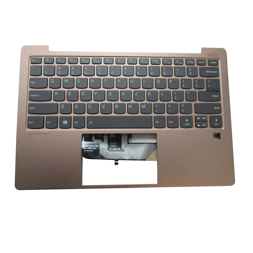 New Lenovo IdeaPad S530-13IWL Copper Palmrest w/ Backlit Keyboard 5CB0S16280