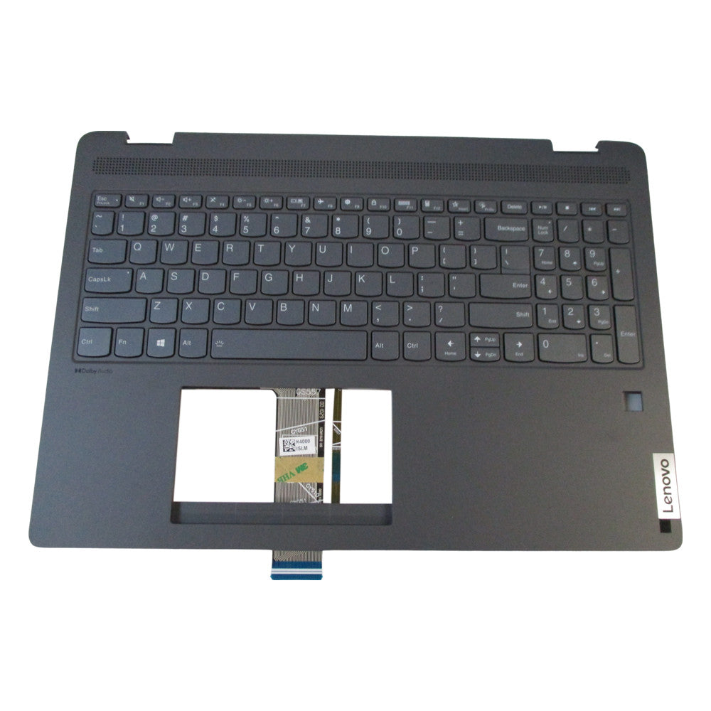 New Lenovo IdeaPad Flex 5 16ACL7 82RA Palmrest w/ Backlit Keyboard 5CB1H80075