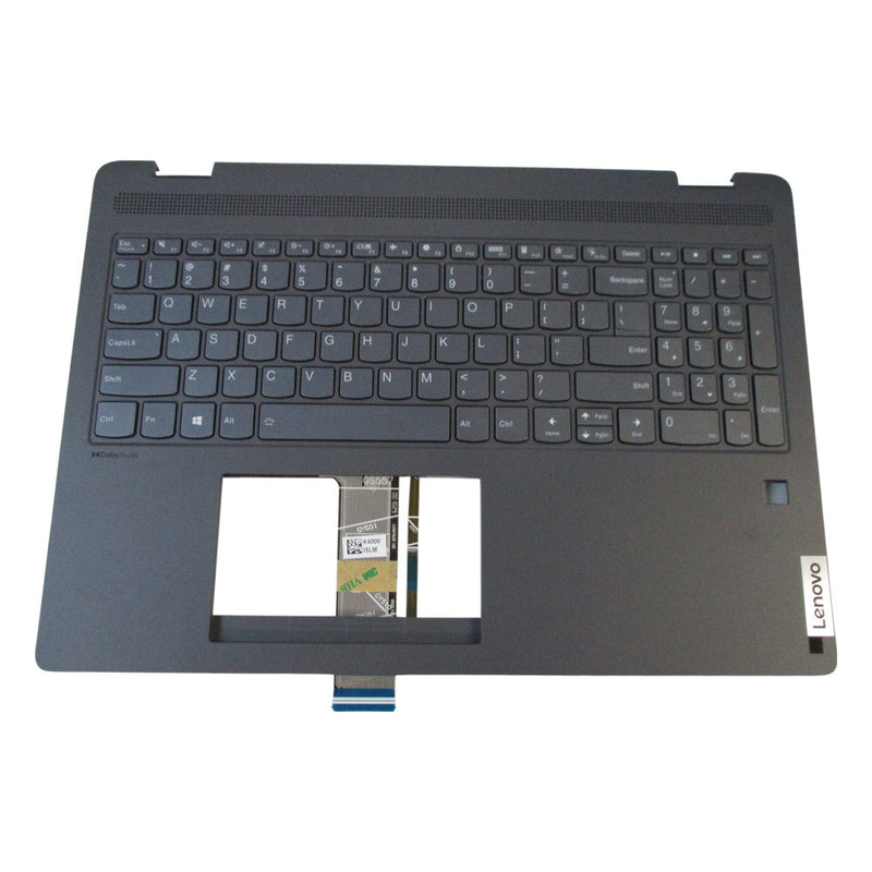 New Lenovo IdeaPad Flex 5 16ACL7 82RA Palmrest w/ Backlit Keyboard 5CB1H80075