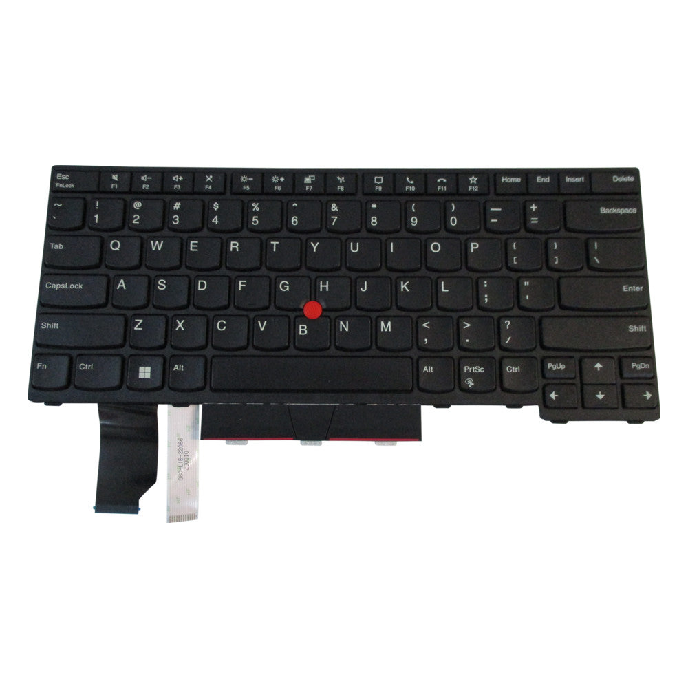 New Lenovo ThinkPad L14 Gen 1 / 2 Non-Backlit Keyboard w/ Pointer 5N20W67652