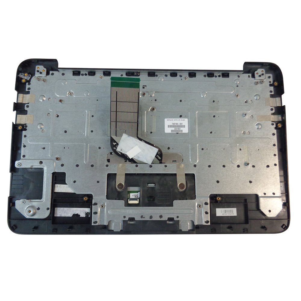 New HP Pavilion 11-H 11T-H Palmrest w/ Keyboard & Touchpad 740184-001