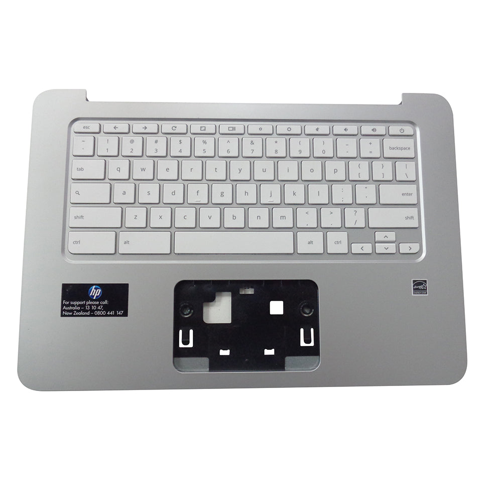 New HP Chromebook 14-X Palmrest w/ US Keyboard 787735-001
