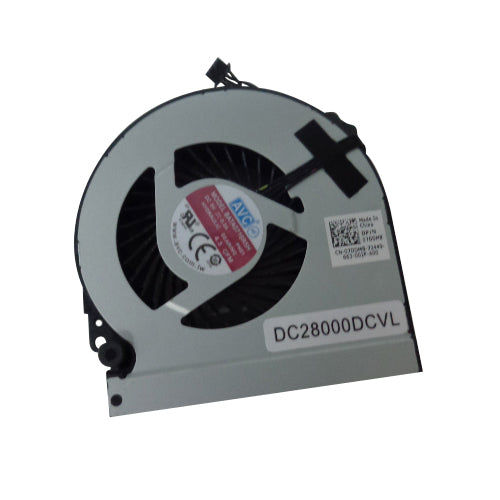 New Dell Precision M6800 Laptop Cpu Cooling Fan 7DDM8 - Smaller Fan