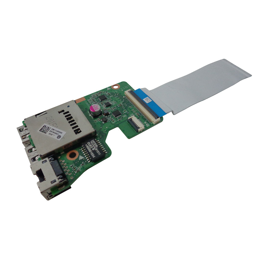 New HP Pavilion 15-AB 15T-AB USB Network Card Reader Board w/ Cable 809038-001