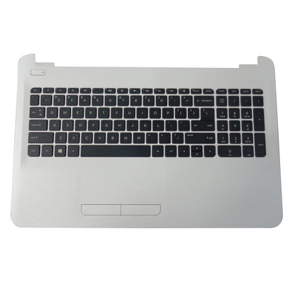 New HP 15-AC 15T-AC 15-AF 15Z-AF White Palmrest Keyboard & Touchpad 813976-001
