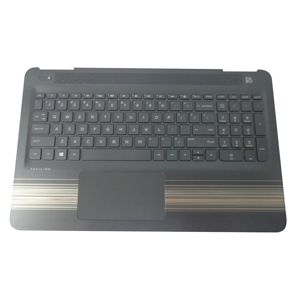New HP Pavilion 15-AU 15-AW Palmrest Backlit Keyboard & Touchpad 856040-001