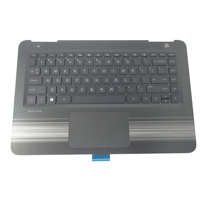 New Genuine HP Pavilion 14-AL Palmrest w/ Backlit Keyboard & Touchpad 856189-001