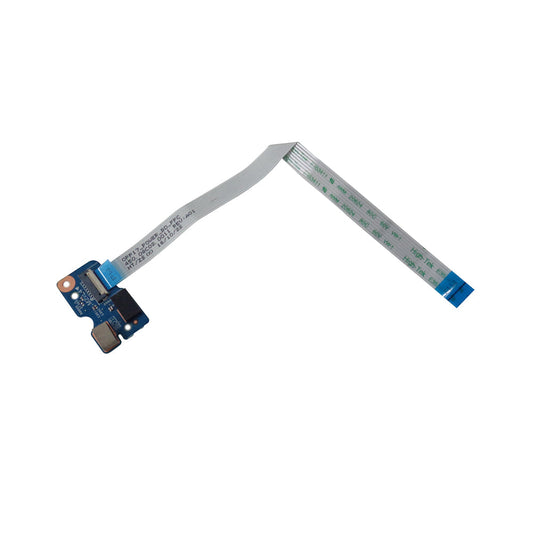 New HP 17-X 17T-X 17-Y 17Z-Y Power Button Board & Cable 856612-001