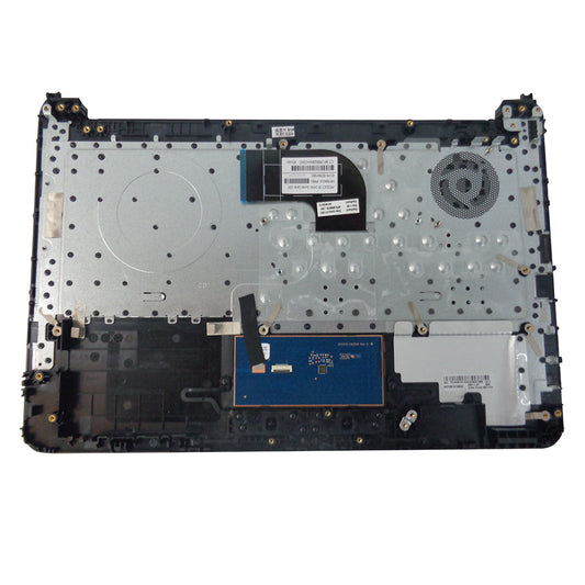 New Genuine HP 14-AM 14T-AM 14-AN Silver Palmrest Keyboard & Touchpad 858078-001