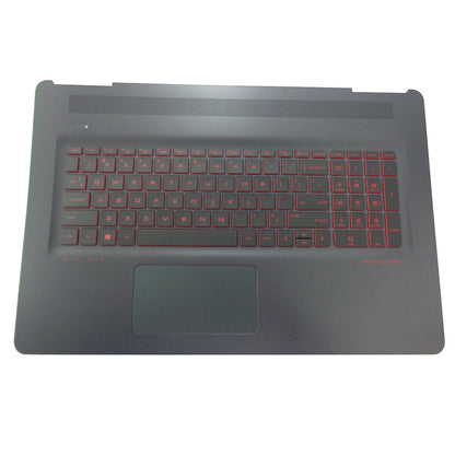 New Genuine HP Omen 17-W 17T-W Palmrest Backlit Keyboard & Touchpad 862973-001