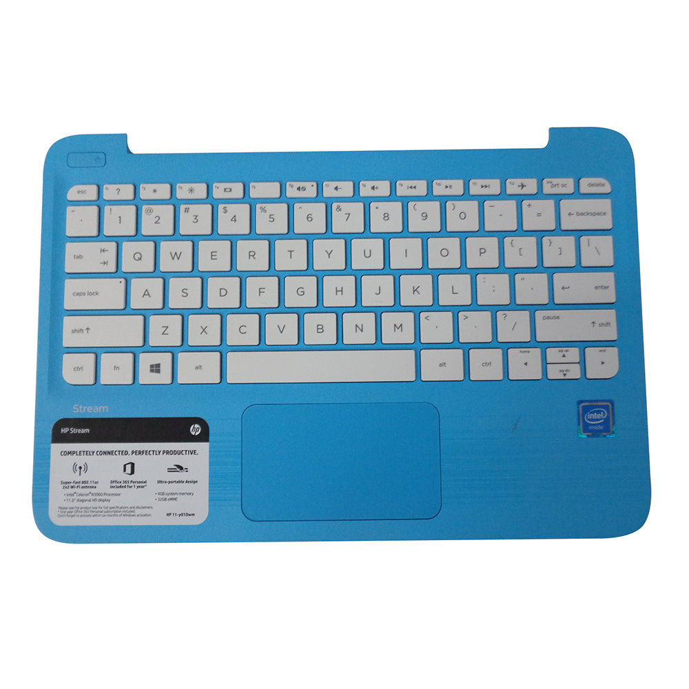 New Genuine HP Stream 11-Y 11-AH Palmrest Keyboard & Touchpad 902956-001