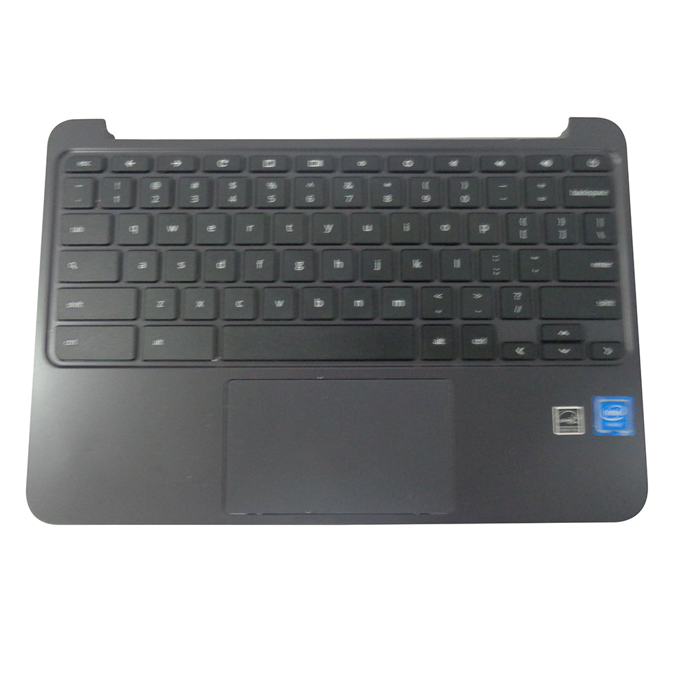 New HP Chromebook 11 G5 EE Black Palmrest w/ Keyboard & Touchpad 917442-001