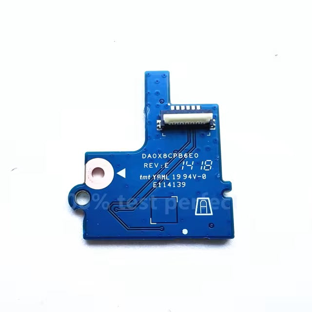 New HP ProBook 450 470 G5 450G5 470G5 Power Button Board DA0X8CPB6E0 L01026-001