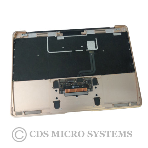 New Gold Palmrest Keyboard & Touchpad 613-01195-A For MacBook A1534 2015 12"