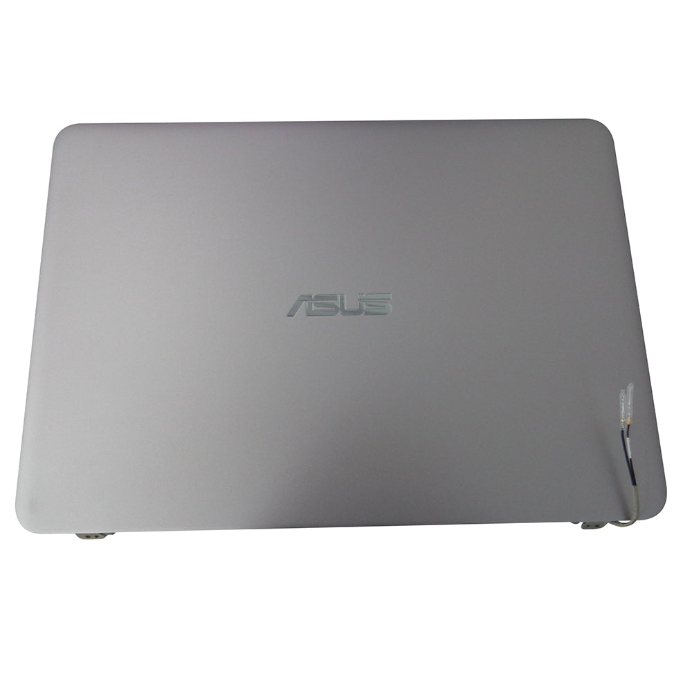 New Asus Zenbook UX305F Silver Lcd Back Cover w/ Bezel Hinges & Cables