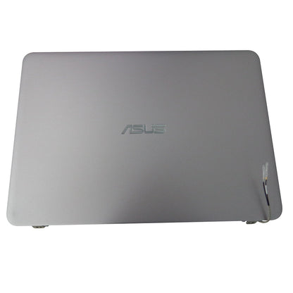 New Asus Zenbook UX305F Silver Lcd Back Cover w/ Bezel Hinges & Cables