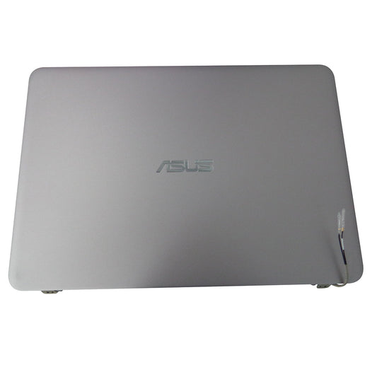 New Asus Zenbook UX305F Silver Lcd Back Cover w/ Bezel Hinges & Cables