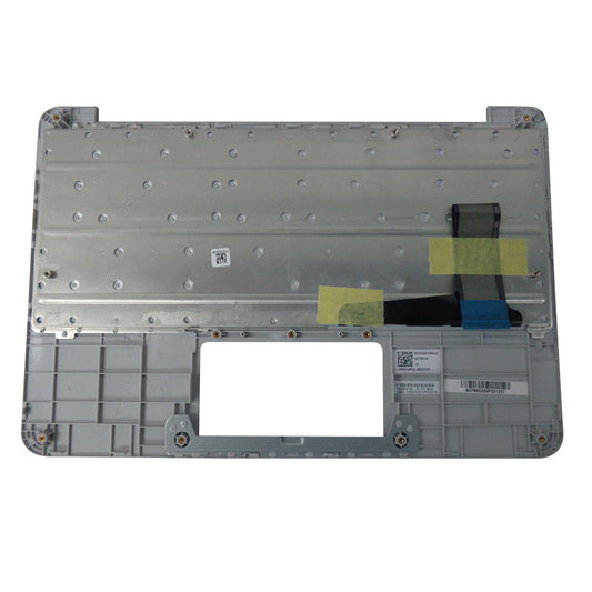 New Asus Chromebook C202SA Silver Palmrest w/ Keyboard 90NX00Y1-R30120