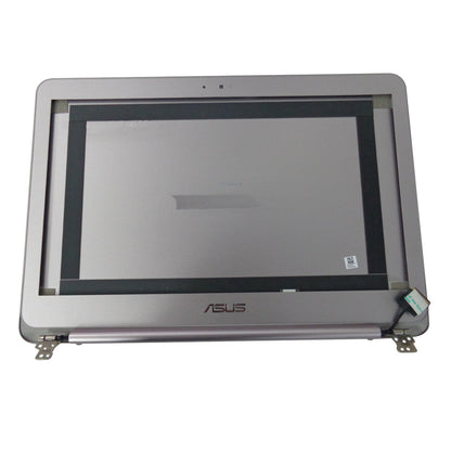 New Asus Zenbook UX305F Silver Lcd Back Cover w/ Bezel Hinges & Cables