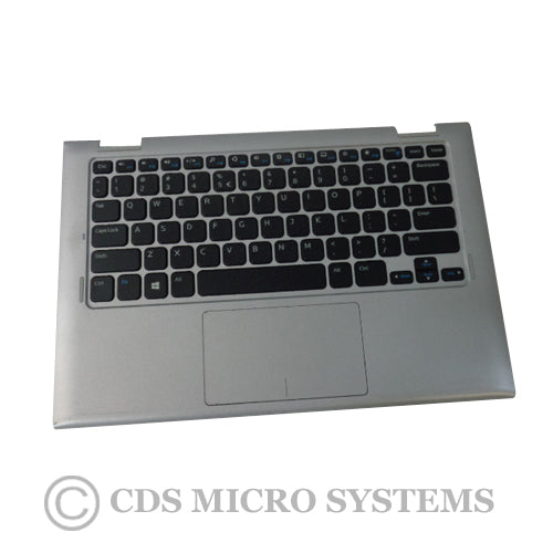 New Dell Inspiron 3147 3148 Laptop Silver Palmrest Keyboard & Touchpad 7W4K6