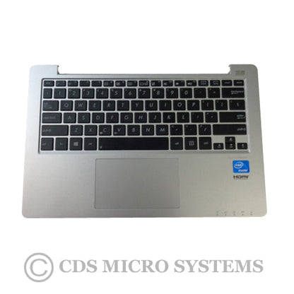 New Asus X201E Laptop Silver Palmrest Keyboard & Touchpad