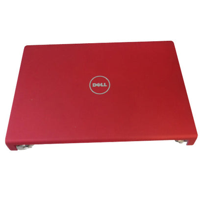 New Dell Studio 1555 1557 1558 Red Lcd Back Cover Power Button & Hinges 6PNWT
