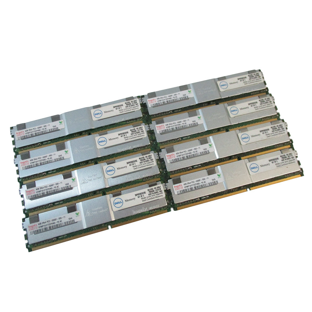 New Dell PowerEdge 1900 1950 2900 2950 32GB (8x4GB) PC2-5300 DDR2 Server Memory