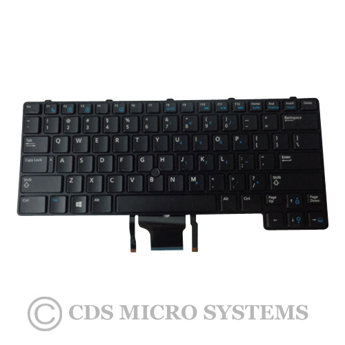 New Dell Latitude 6430U Laptop Backlit Keyboard w/ Pointer GVM53 HTNKH