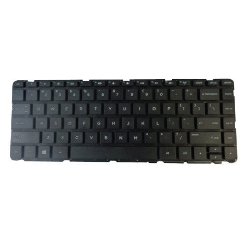 New US Black Notebook Keyboard for HP Pavilion 14-N Laptops - No Frame