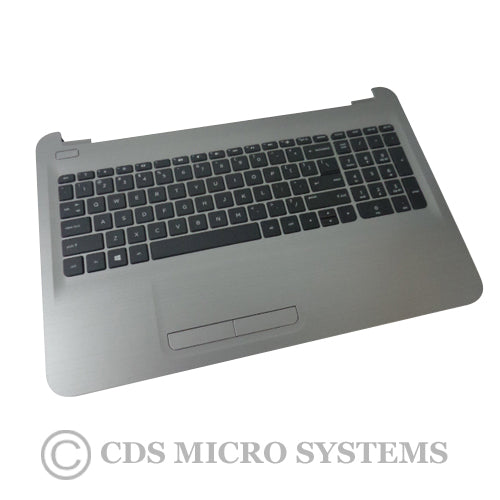 New HP 15-AY Silver Palmrest Keyboard & Touchpad 855022-001