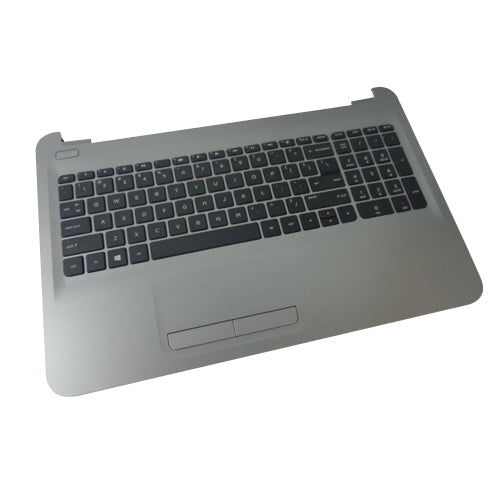 New HP 15-AY Silver Palmrest Keyboard & Touchpad 855022-001