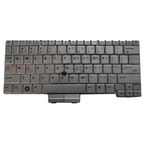 New Silver Keyboard for HP Compaq Elitebook 2710 2710P Laptops