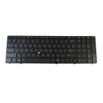 New Keyboard w/ Black Frame & Pointer for HP Elitebook 8560P