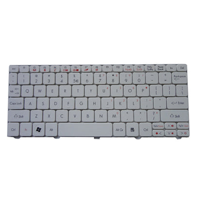 New Gateway LT21 LT22 LT23 LT25 LT27 NAV50 White Netbook Keyboard KB.I100G.055