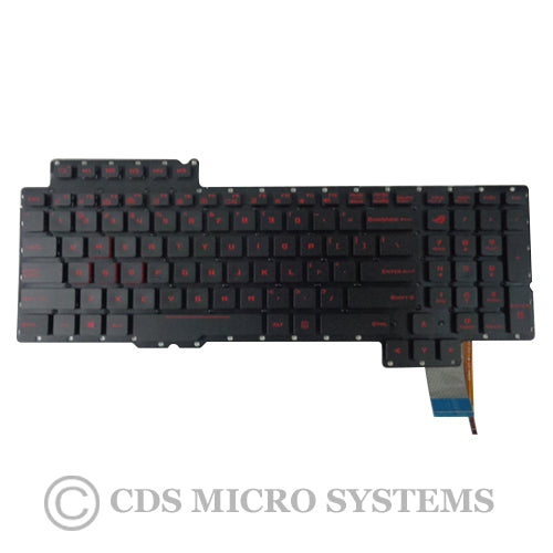 New Asus ROG G752 G752VL G752VT G752VY Laptop Black Backlit Keyboard - No Frame