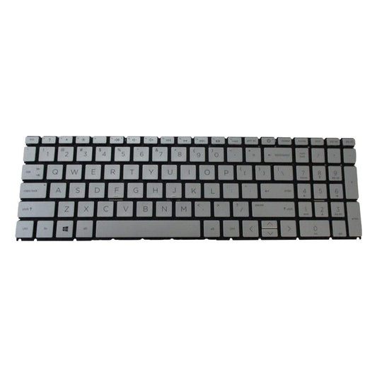 New Backlit Silver Keyboard For HP Pavilion 15-EH 15Z-EH 15-EG 15T-EG Laptops
