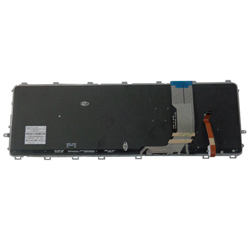 New Backlit Keyboard w/ Silver Frame for HP Envy 15-J 17-J M7-J Laptops