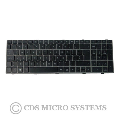 New Keyboard w/ Silver Frame for HP ProBook 4540S 4545S Laptops - UK Version