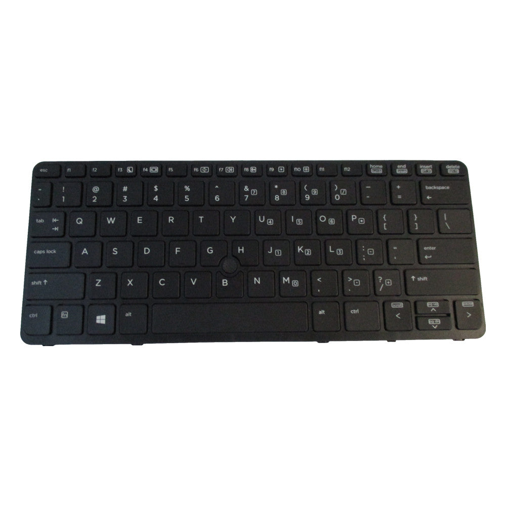 New Non-Backlit Keyboard w/ Pointer for HP EliteBook 720 G1 720 G2 725 G2 820 G1