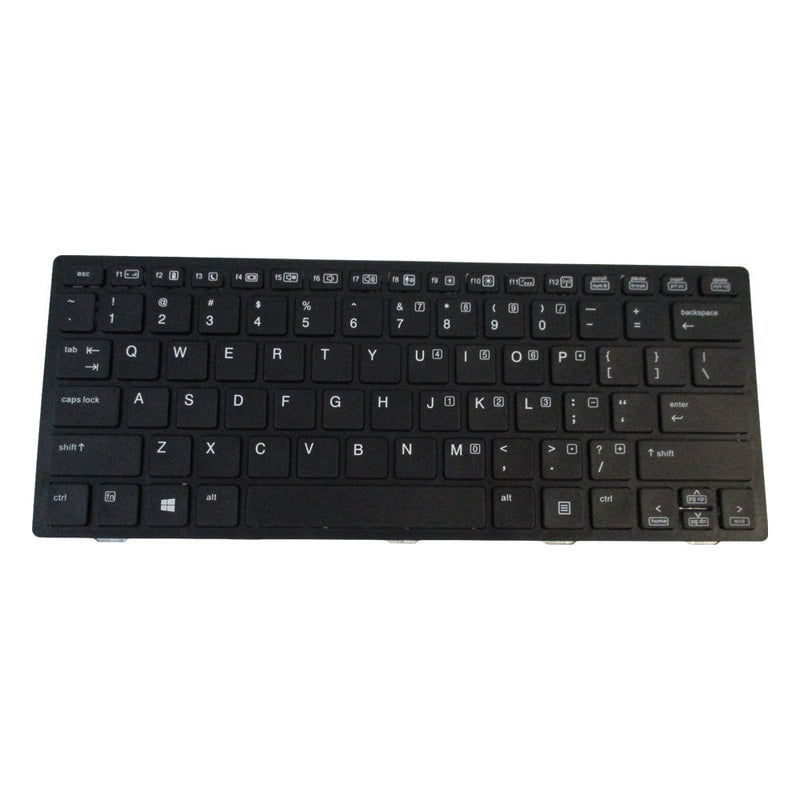 New Black Non-Backlit Keyboard for HP EliteBook 810 G1 810 G2 Laptops - No Pointer