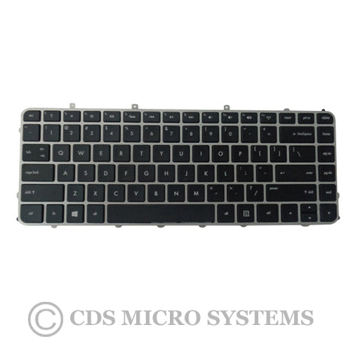 New Keyboard w/ Silver Frame for HP Envy Sleekbook 4-1000 6-1000 Laptops