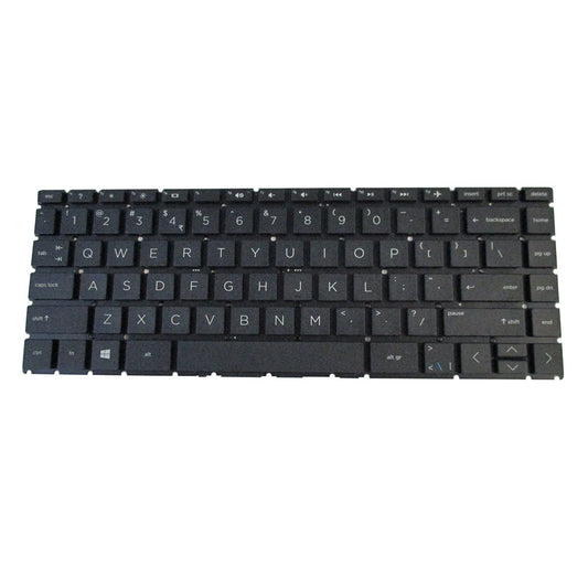 New Black Keyboard for HP Pavilion 14-CD 14T-CD 14M-CD 14-CE Laptops - Non-Backlit