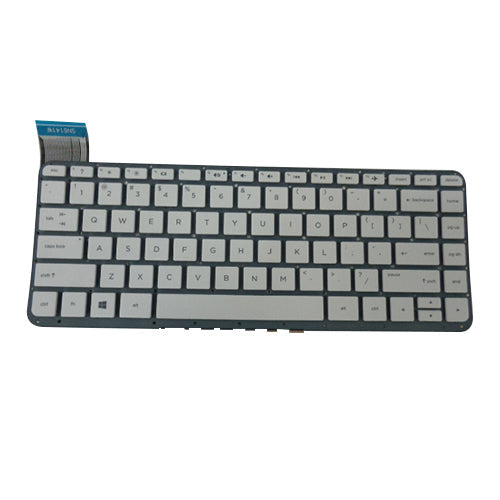 New White Keyboard for HP Stream 13-C Laptops - No Frame