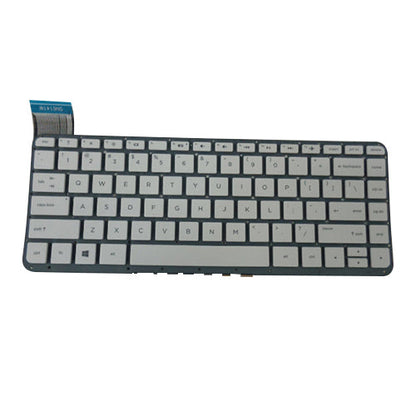 New White Keyboard for HP Stream 13-C Laptops - No Frame